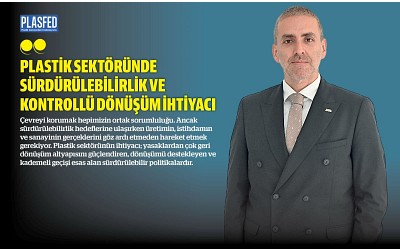 Kenan Benliler Kontrollü Dönüşümü PLASFED Dergi İçin Kaleme Aldı