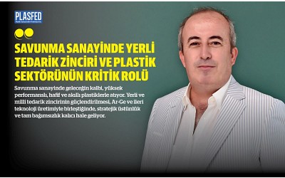 Özkul, Savunma Sanayisine Yönelik PLASFED Dergi'ye Açıklamalarda Bulundu