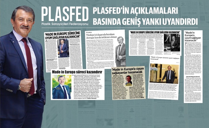 PLASFED’in Made in Europe Açıklamaları Basına Yansıdı