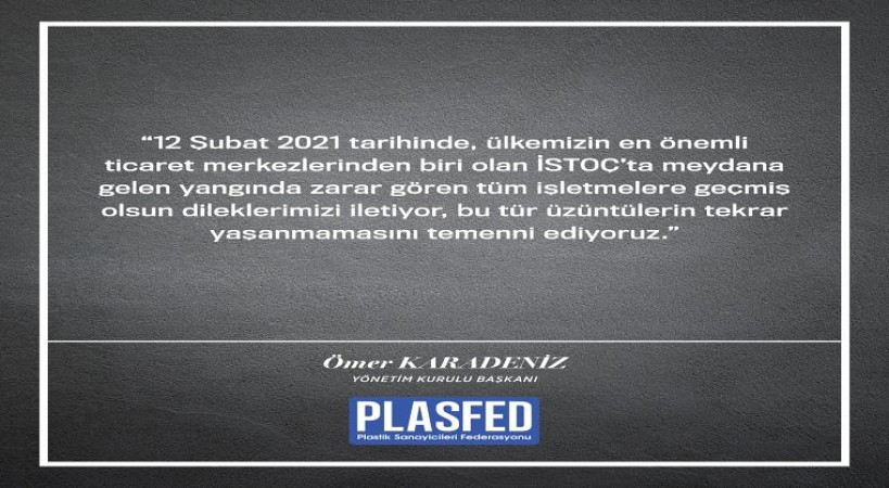 Our thoughts are with İSTOÇ