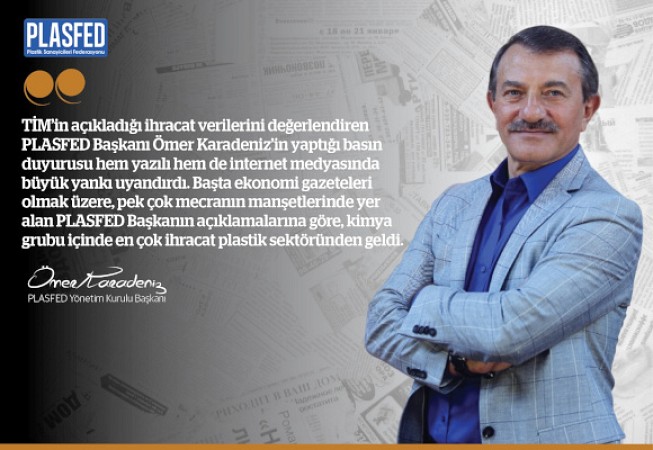 En çok ihracat plastik sektöründen geldi