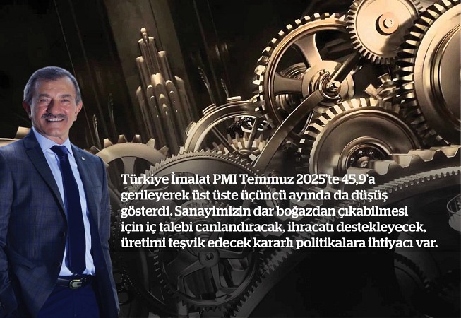 Ömer Karadeniz: "PMI is falling, production capacity is at risk"
