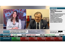 Başkanımız Ömer KARADENİZ, Bloomberght'de