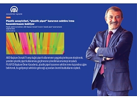 PLASFED Başkanı, plastik pipet kararını AA'ya değerlendirdi