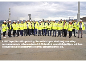PLASFED Delegation Visits SOCAR Aliağa