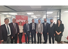 Plastik Sanayicileri Federasyonu, Dünya Gazetesi'ni ziyaret etti