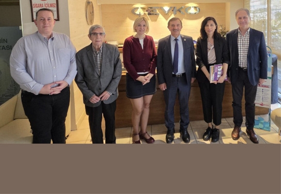 PLASFED President Ömer Karadeniz Visits ÇEVKO