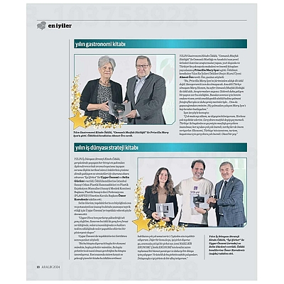 PLASFED olarak, Ekonomi Gazetesi Kitap Dergisi "Yılın En İyileri Ödülleri" ne katıldık