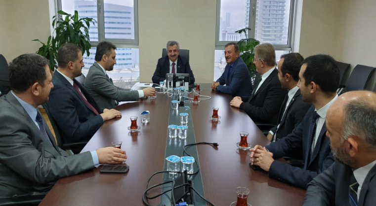 A Visit from PLASFED to Hasan Büyükdede, Deputy Minister of Industry and Technology 