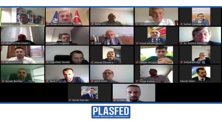 PLASFED GYK Toplantısı 14.05.2020'de İSO Başkanı Sayın Erdal Bahçıvan'ın Katılımıyla Gerçekleşti